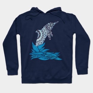 Jumping Dolphin Hoodie